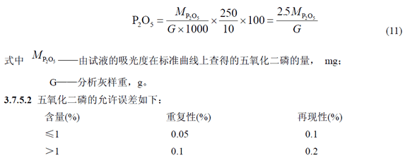 煤灰成分分析方法11